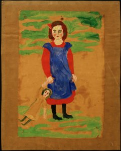 Enfant avec poupée - August Macke