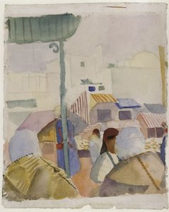 Marché à Tunis II, 1914
