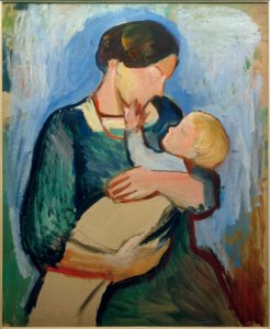 Mère avec enfant
