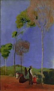 Promeneurs - August Macke