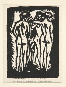 Trois nus - August Macke