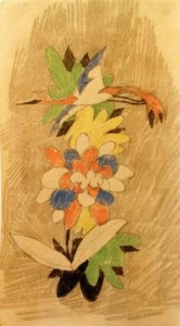 Oiseau dans les fleurs