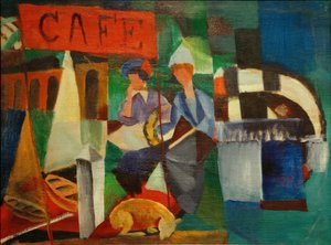 Deux dames au café