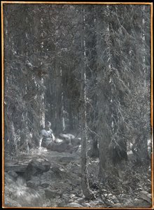 La tentation de Frithiof (extrait de la saga de Frithiof) - August Malmström