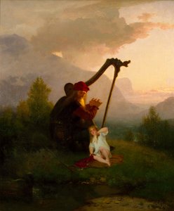 Le roi Heimer et Aslog, 1856