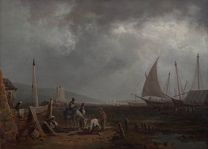 Scène portuaire - August Piepenhagen