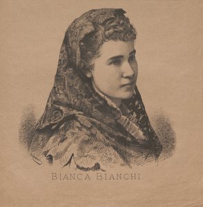 Portrait de la chanteuse d