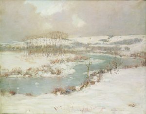 Un Ruisseau en Hiver