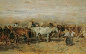 Marché aux chevaux à Szolnok II