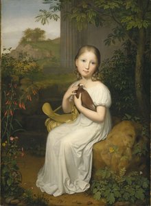 Portrait de la comtesse Louise Bose enfant