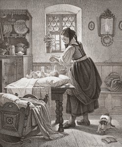 La toilette. Soins aux enfants au XIXe siècle - Augusta Ludwig