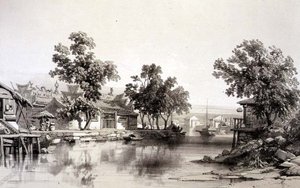 Le Temple et le Canal de Honan, planche 29 de 
