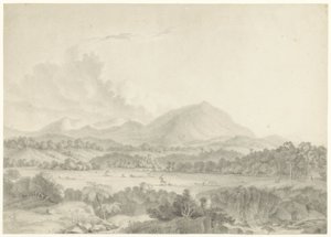 Paysage javanais - Auguste Antoine Joseph Payen