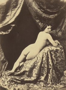 Étude de nu, c. 1855 (photo) - Auguste Belloc