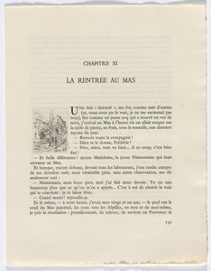 Frédéric Mistral: Mémoires et Recits by Frédéric Mistral: buildings and trees (page 131) - Auguste Brouet