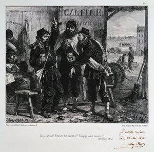 Des canons ! Encore des canons !! Toujours des canons !!! Siège de Paris, décembre 1870, 1872