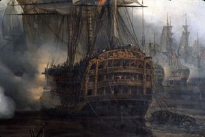 Bataille de Trafalgar (détail)