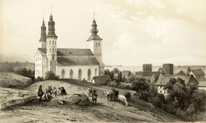 Eglise Sainte-Marie à Wisby - Auguste Etienne Francois Mayer