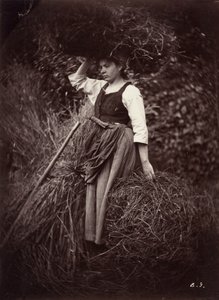 Paysanne, vers 1870