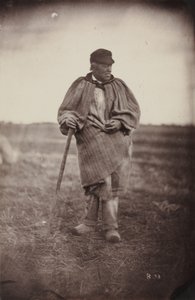 Homme avec une canne - Auguste Giraudon