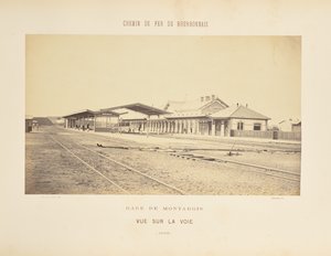 Gare de Montargis, Vue Sur la Voie
