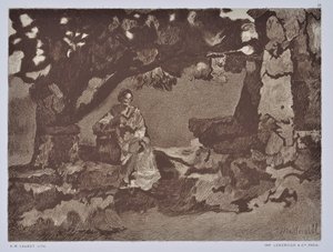 La femme au puits - Auguste Lauzet