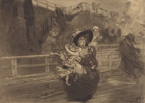 Départ pour Greenwich, 1891