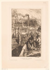 Vue sur les toits dans le quartier des Gobelins à Paris (Le quartier des Gobelins)