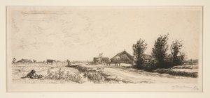 Le petit gardeur de vaches - Auguste Lepere