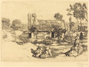 Le nid de pauvres, Vendée - Auguste Lepere