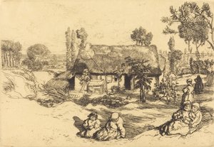 Refuge pour les pauvres, Vendée, 1909 - Auguste Lepere