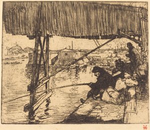 Sous le pont de Bercy - Auguste Lepere