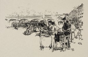 Debarcadère des bateaux-omnibus - Auguste Louis Lepère