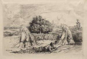 Gerbes de seigle, Crèvecœur
