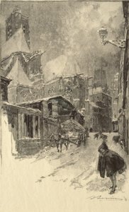 Rue des Barres - Auguste Louis Lepère