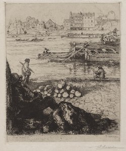 Le Débardeur : Quai de la Gare - Auguste Louis Lepère