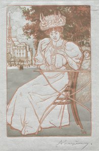 Almanach de Paris, 1897: Été - Auguste Louis Lepère