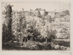 Village de la Meule - Auguste Louis Lepère