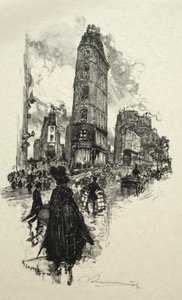 Coin de la Rue de la Lune - Auguste Louis Lepère