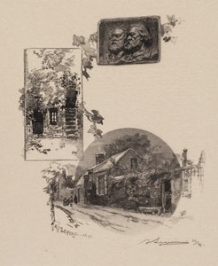Forêt de Fontainebleau : Entrée au studio de Rousseau et à la maison de Millet