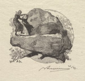 Forêt de Fontainebleau : La roche qui tremble