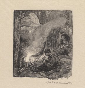 Forêt de Fontainebleau: Le Repas des Bûcherons