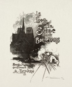 Frontispice: Le long de la Seine et des Boulevards