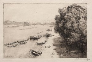 La Seine au Pont National