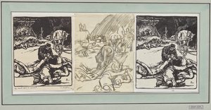 Les Morts après le Combat - Auguste Louis Lepère