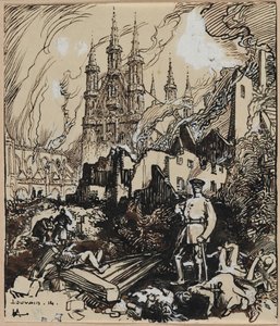 Louvain, 1914
