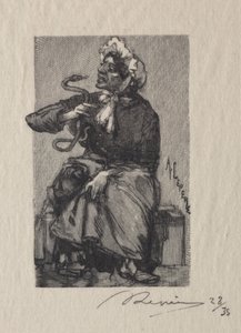 Marchande de Serpents - Auguste Louis Lepère