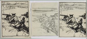 Mitrailleurs Anglais - Auguste Louis Lepère