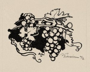 Un Cul-de-lampe - Auguste Louis Lepère