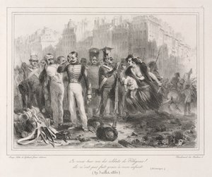 Album de 1831 : Je veux tuer un des soldats de Polignac. Ils n